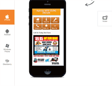 Tablet Screenshot of cheapjohnssewer.com